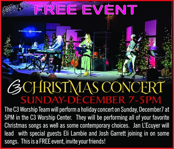 Photo for C3 Christmas Concert 5pm